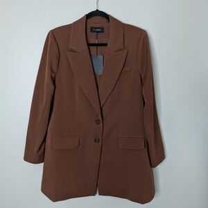 11 Honore Imani Long Line Blazer
